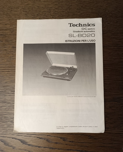 Istruzioni manuale italiano - manuale,